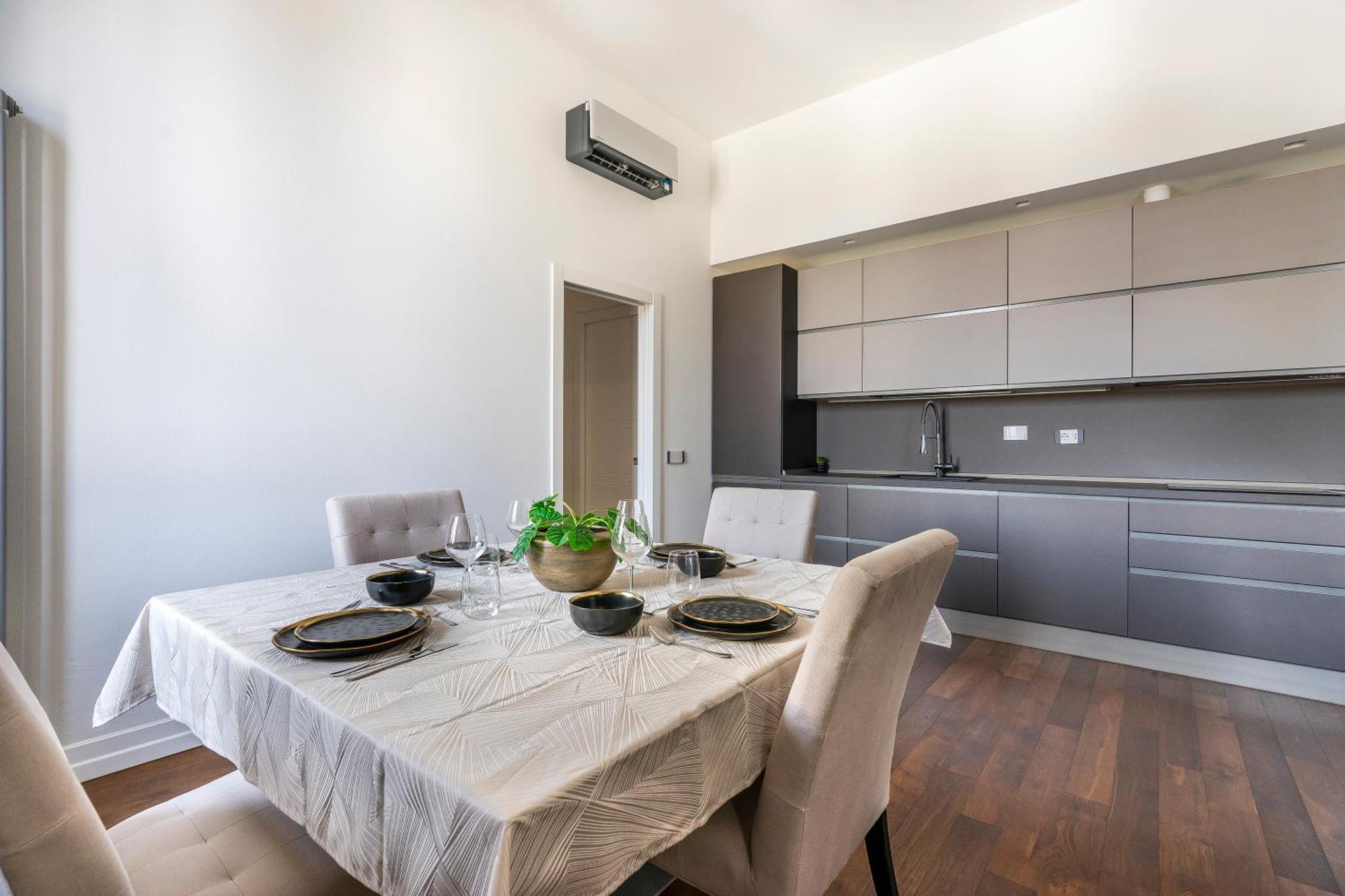 San Marco Black Appartamento Luxury Con Terrazzo E Parcheggio Su Richiesta Florenţa Exterior foto